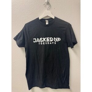Jacked Up Tuesdays Bacardi Black Graphic T-Shirt Tultex‎ 202 M